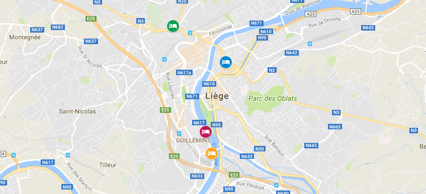 Location de courte durée à Liège